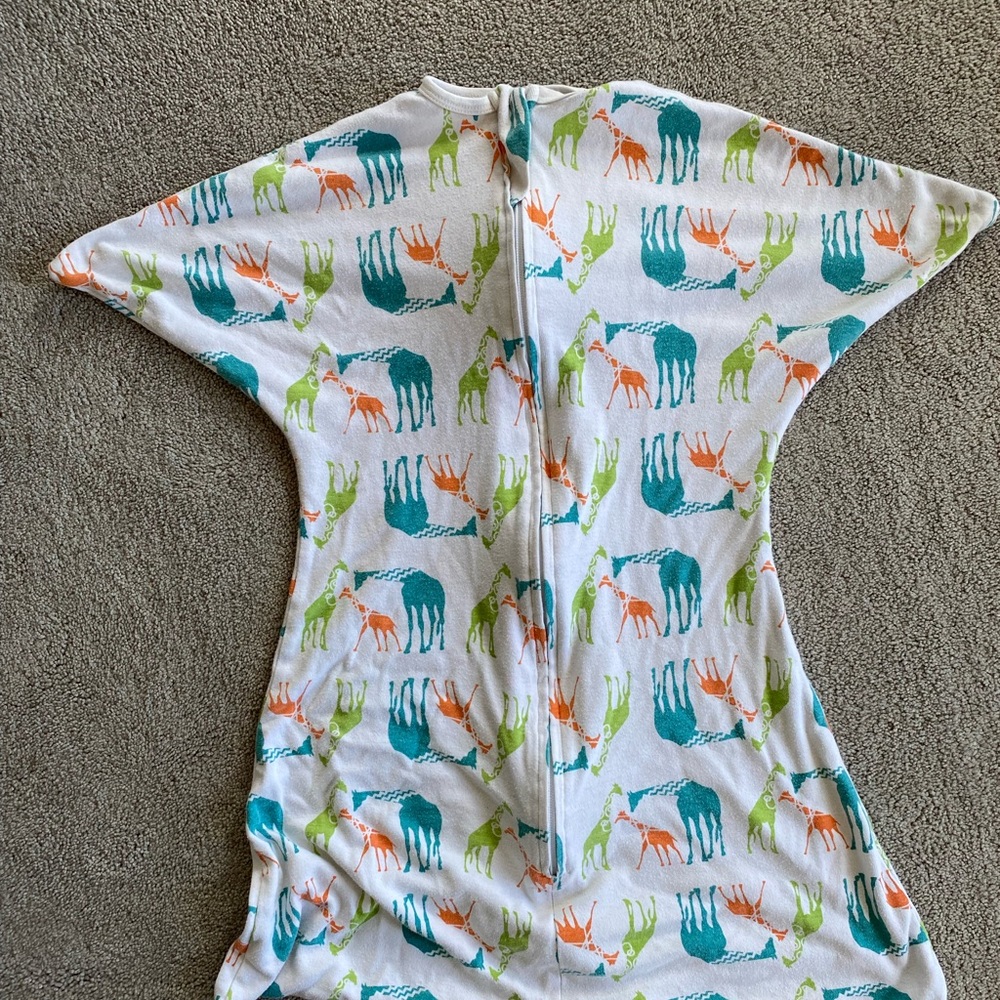 Zipadee-Zip Sleep Swaddle/Sack giraffes size medium